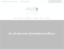 Tablet Screenshot of drstarling.ca